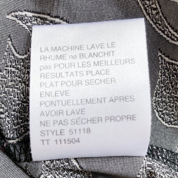 Jamie Sadock 1/4 Zip Embossed Print Top - Picture 12 of 13